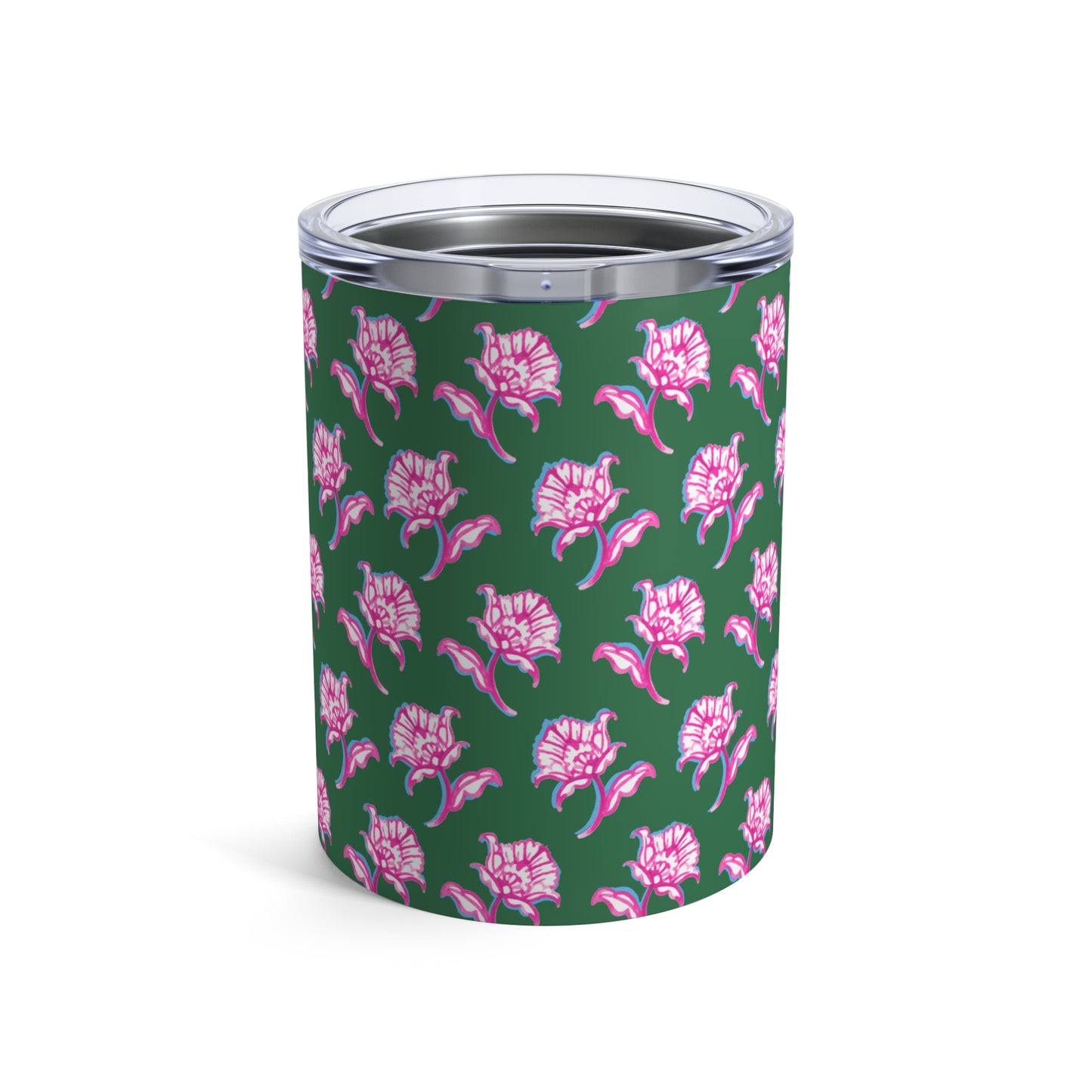 Watercolor Woodblock Tumbler 10oz