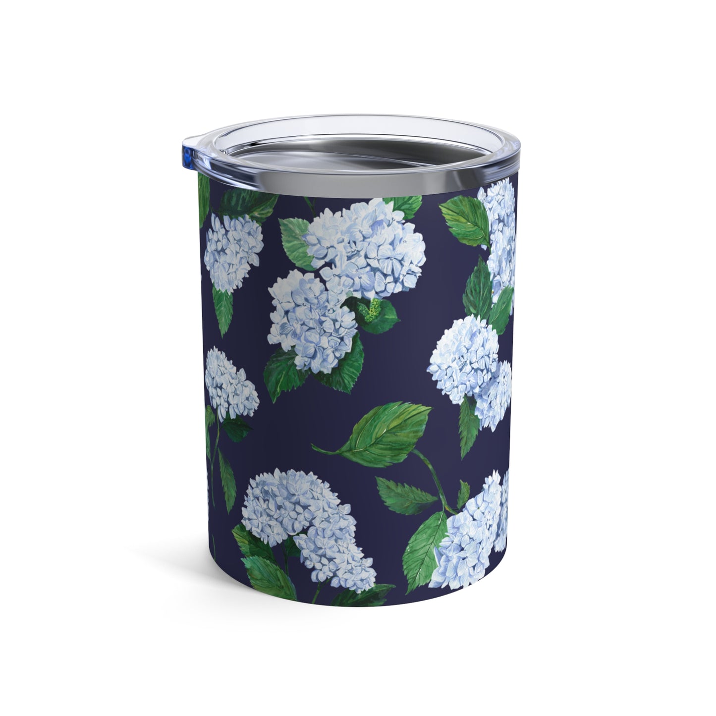 Hydrangea Tumbler in Twilight Side View