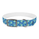 Watercolor Woodblock Dog Collar
