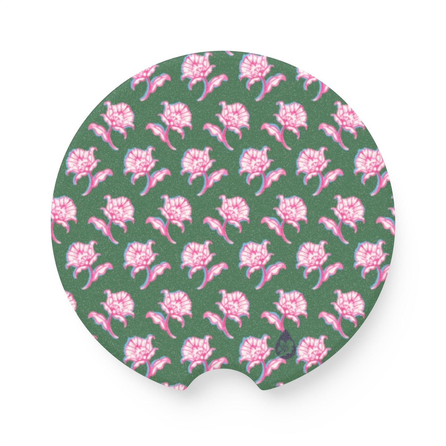Watercolor Woodblock Car Coasters