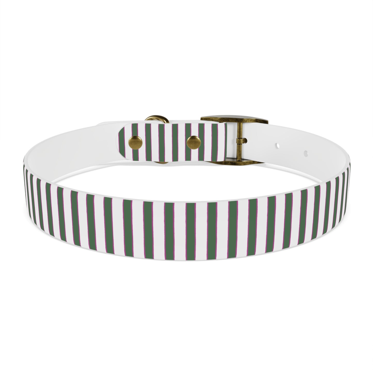 Prep Stripe Dog Collar