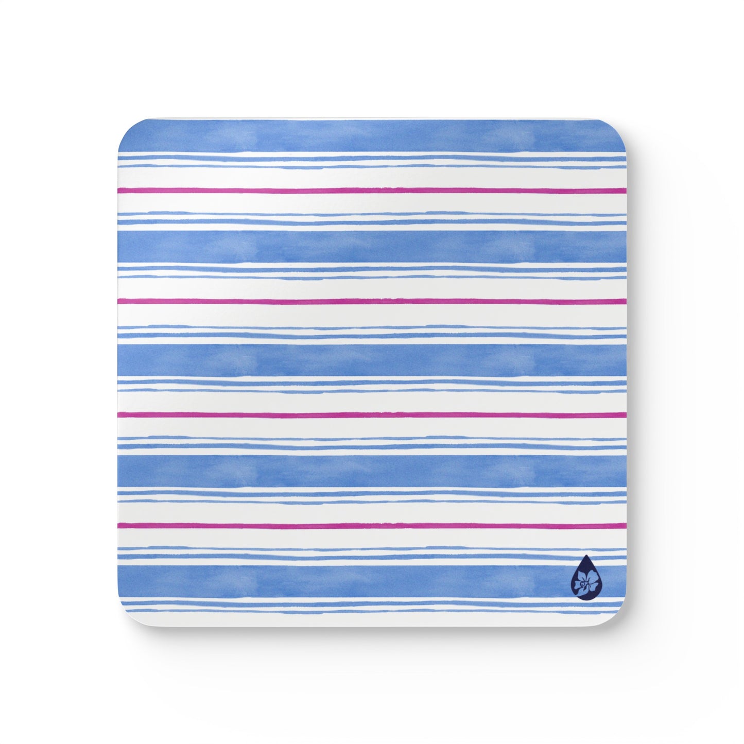 Painterly Stripe Coaster Set