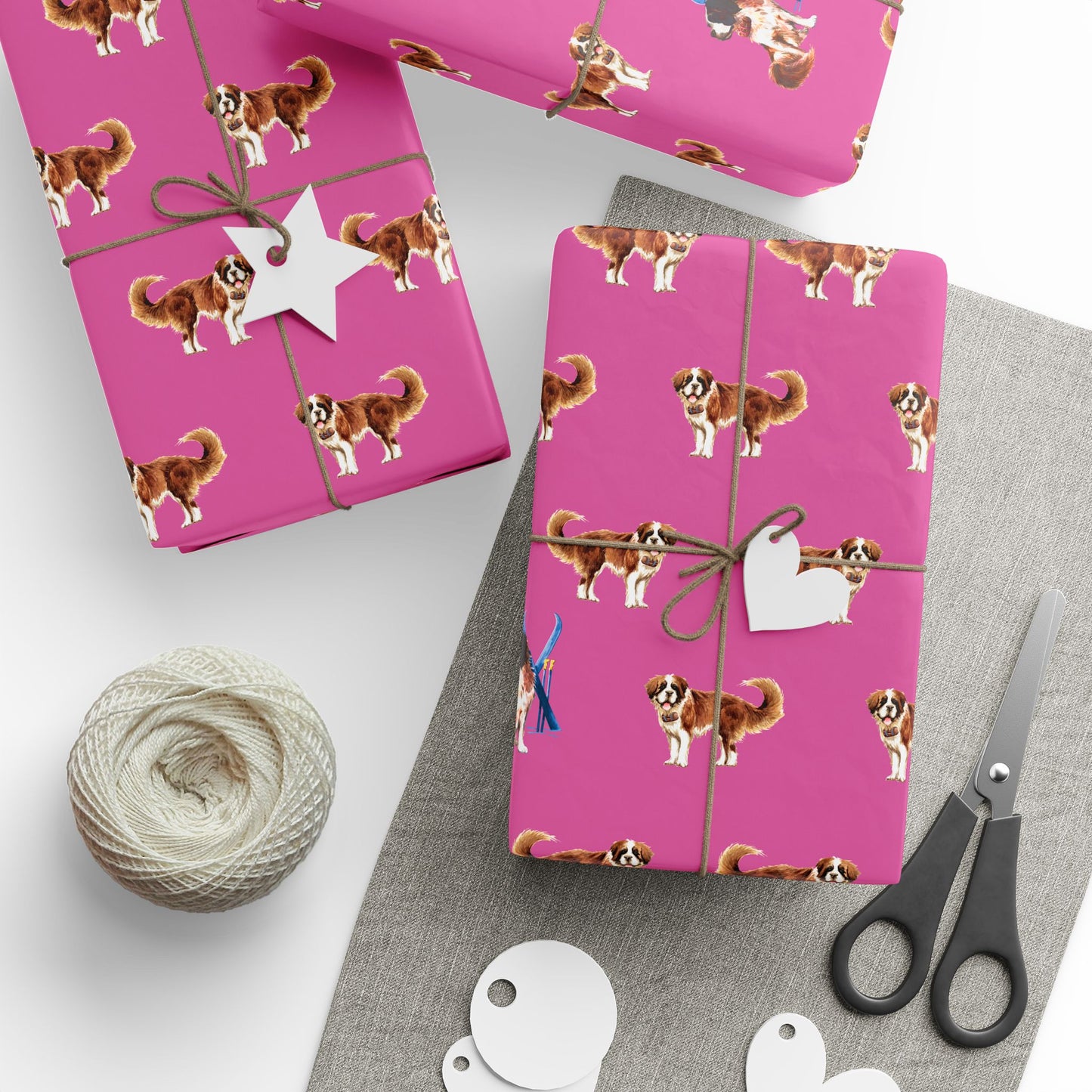 Snow Dog - Wrapping Paper
