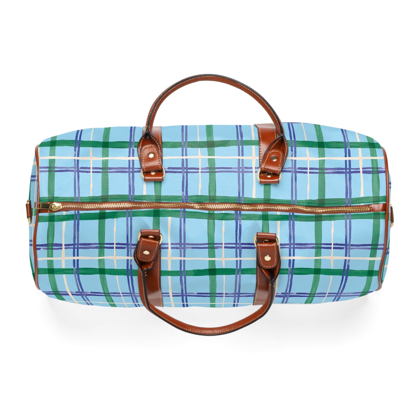 Alpine Plaid Waterproof Travel Bag