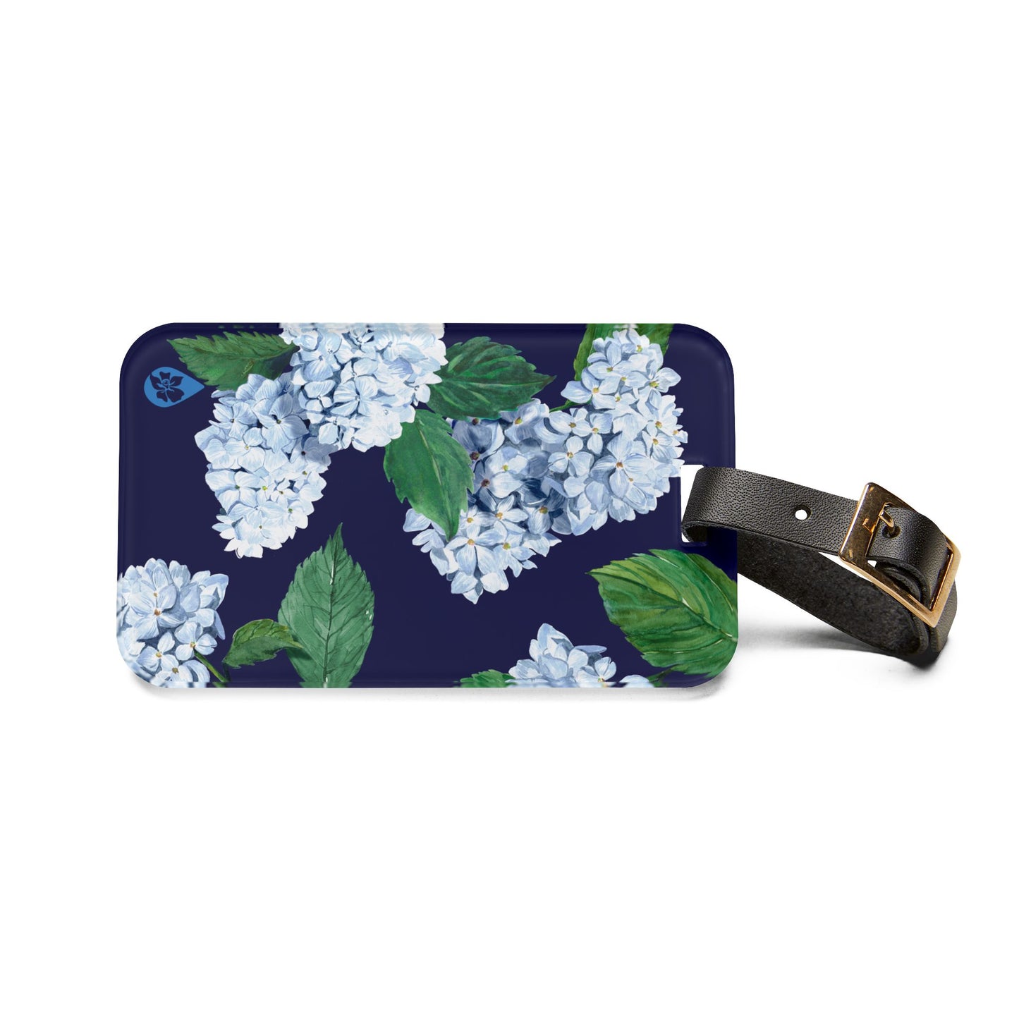 Hydrangea Luggage Tag