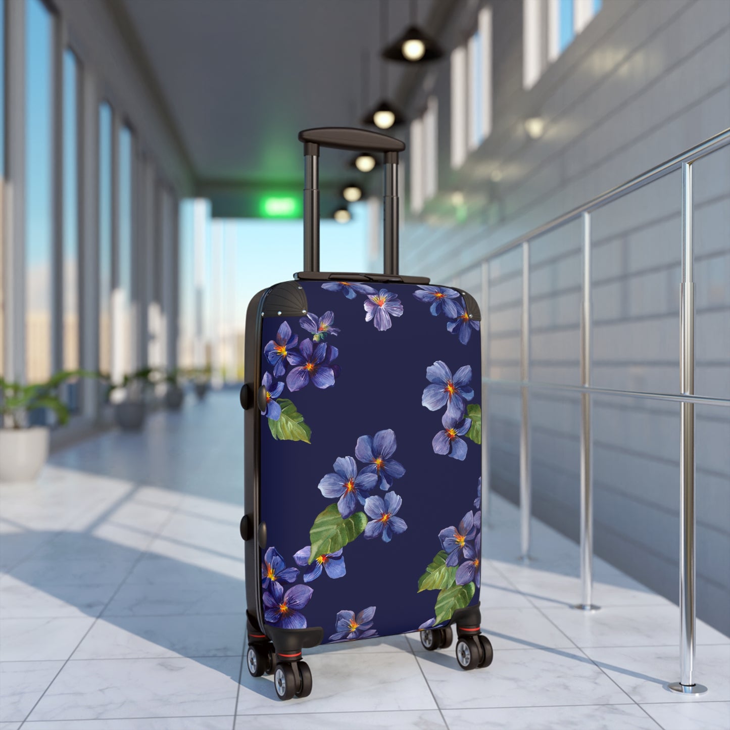 Violets Are Blue Suitcase