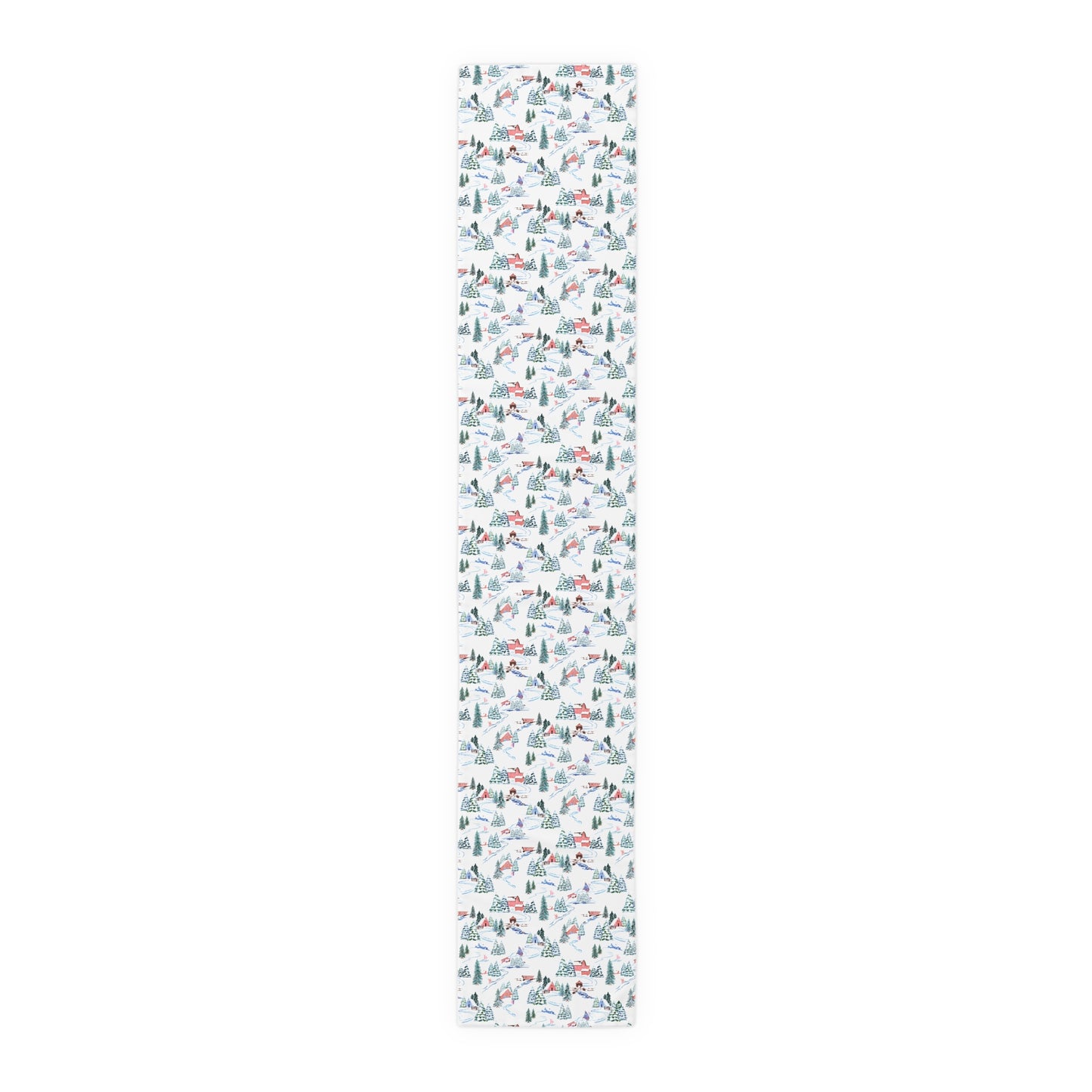 Ski Chalet Table Runner