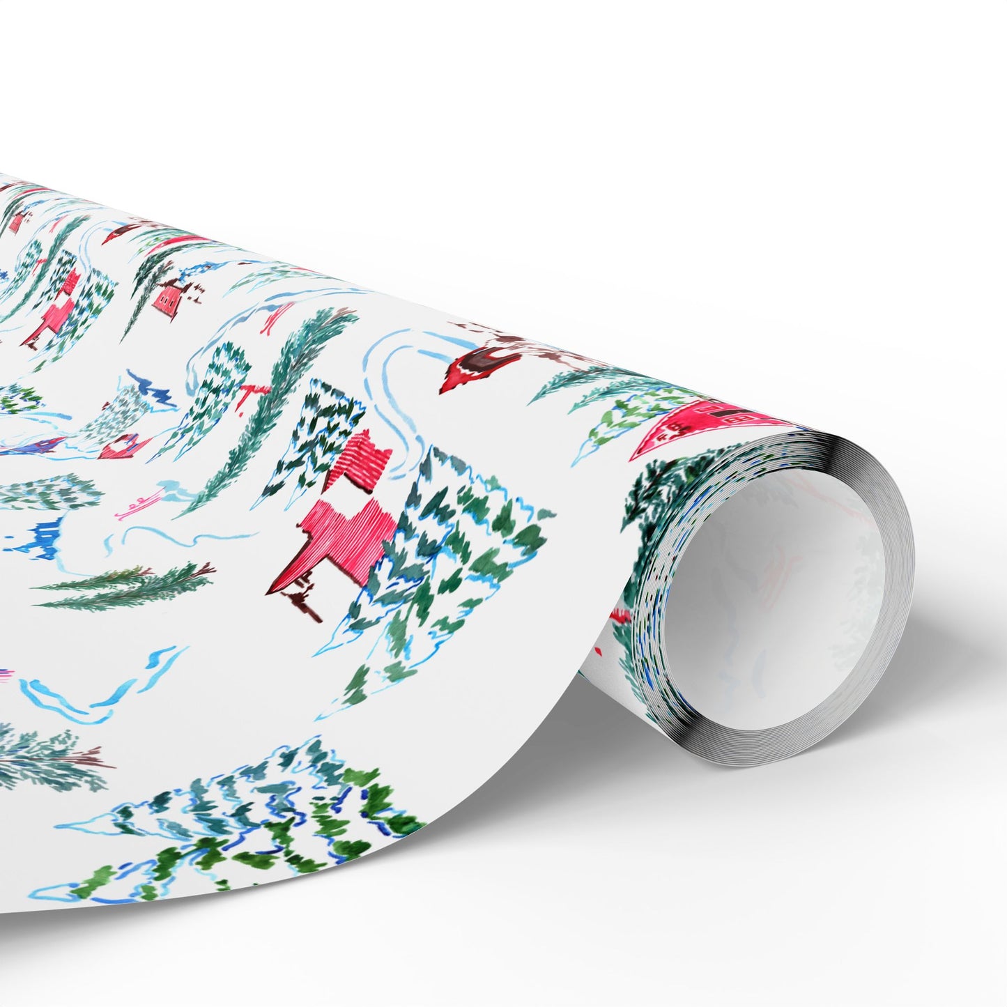 Ski Chalet - Wrapping Paper