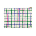 Alpine Plaid Zip Pouch