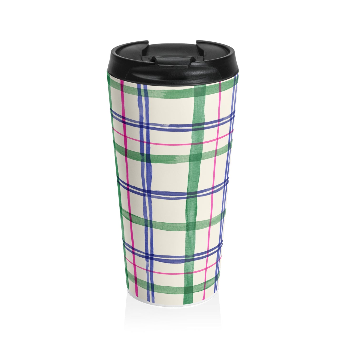 Alpine Plaid Travel Mug