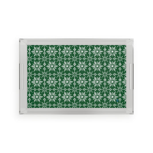 Cold Snap Lucite Serving Tray