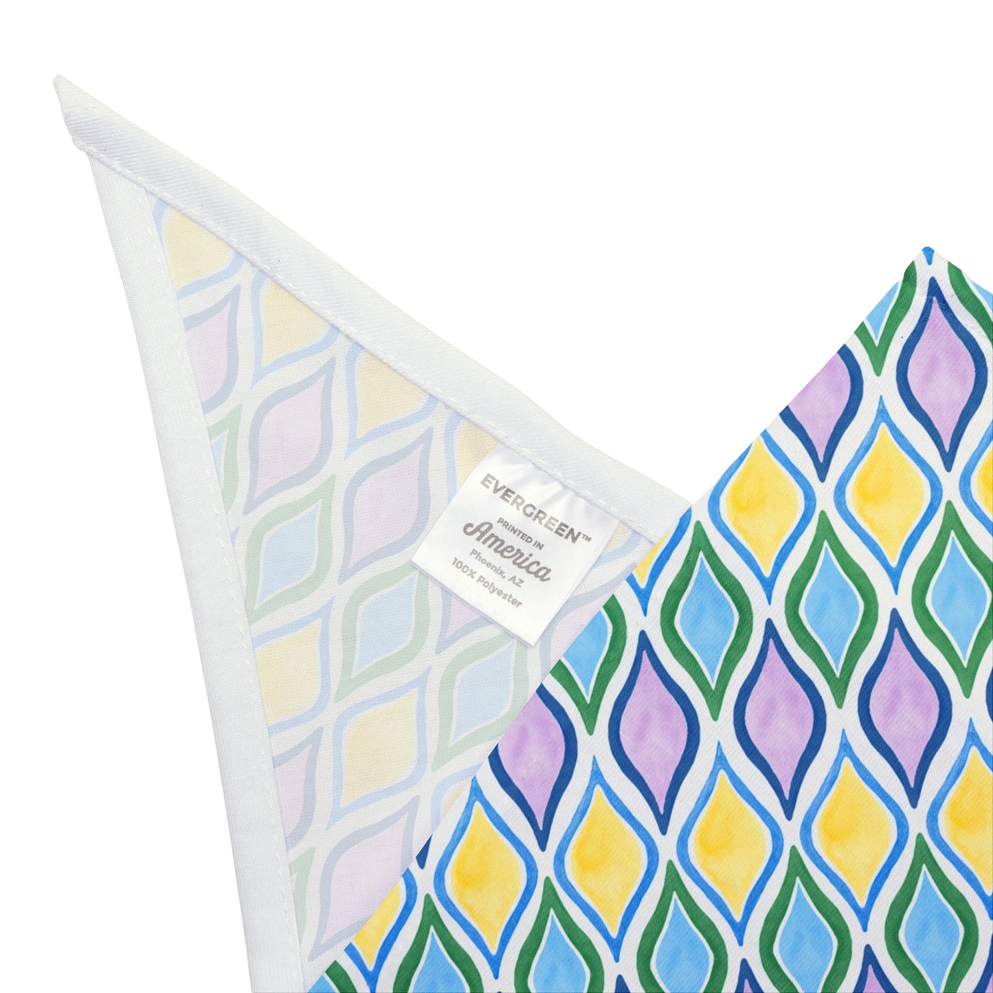 Painted Geo Pet Bandana