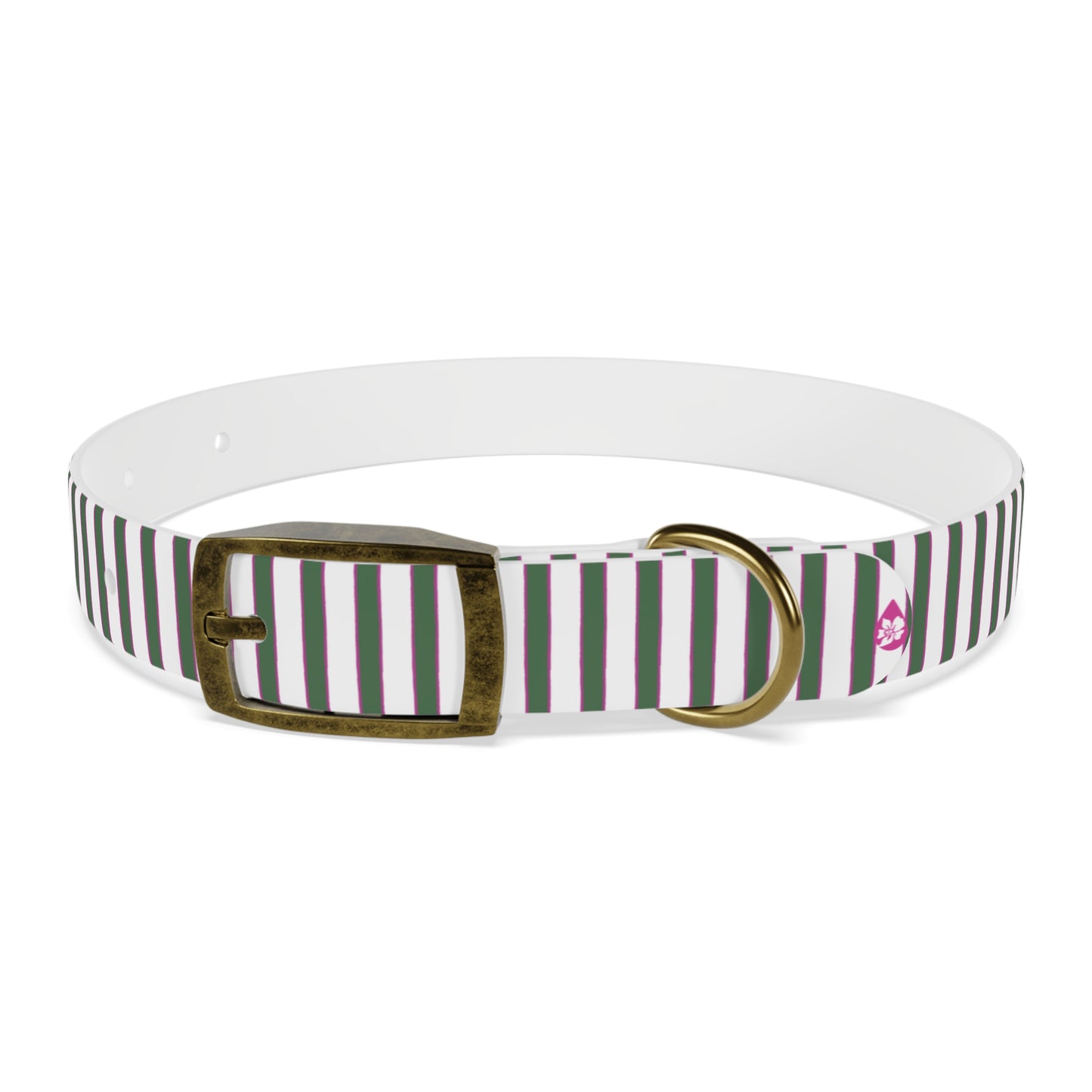 Prep Stripe Dog Collar