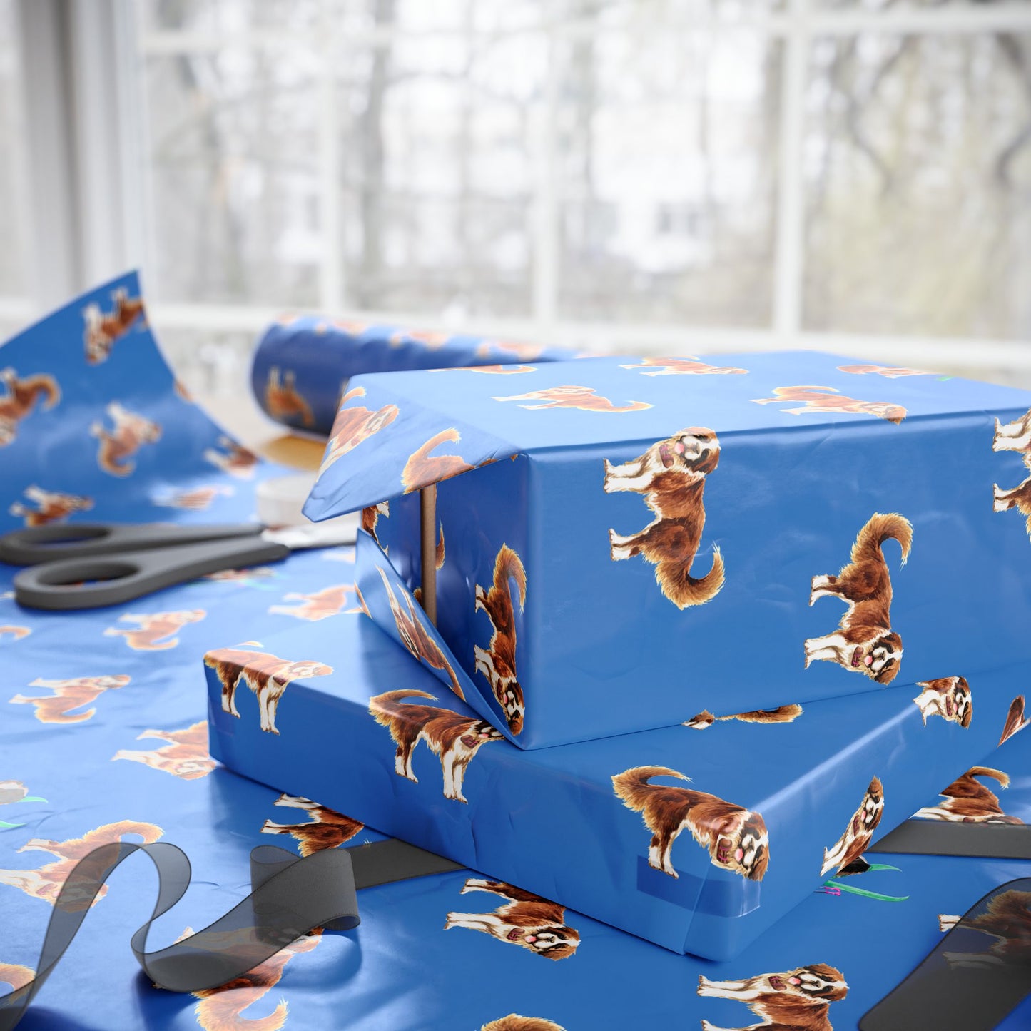 Snow Dog - Wrapping Paper
