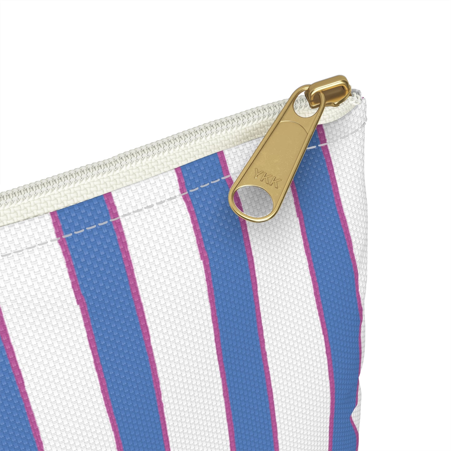 Prep Stripe Zip Pouch