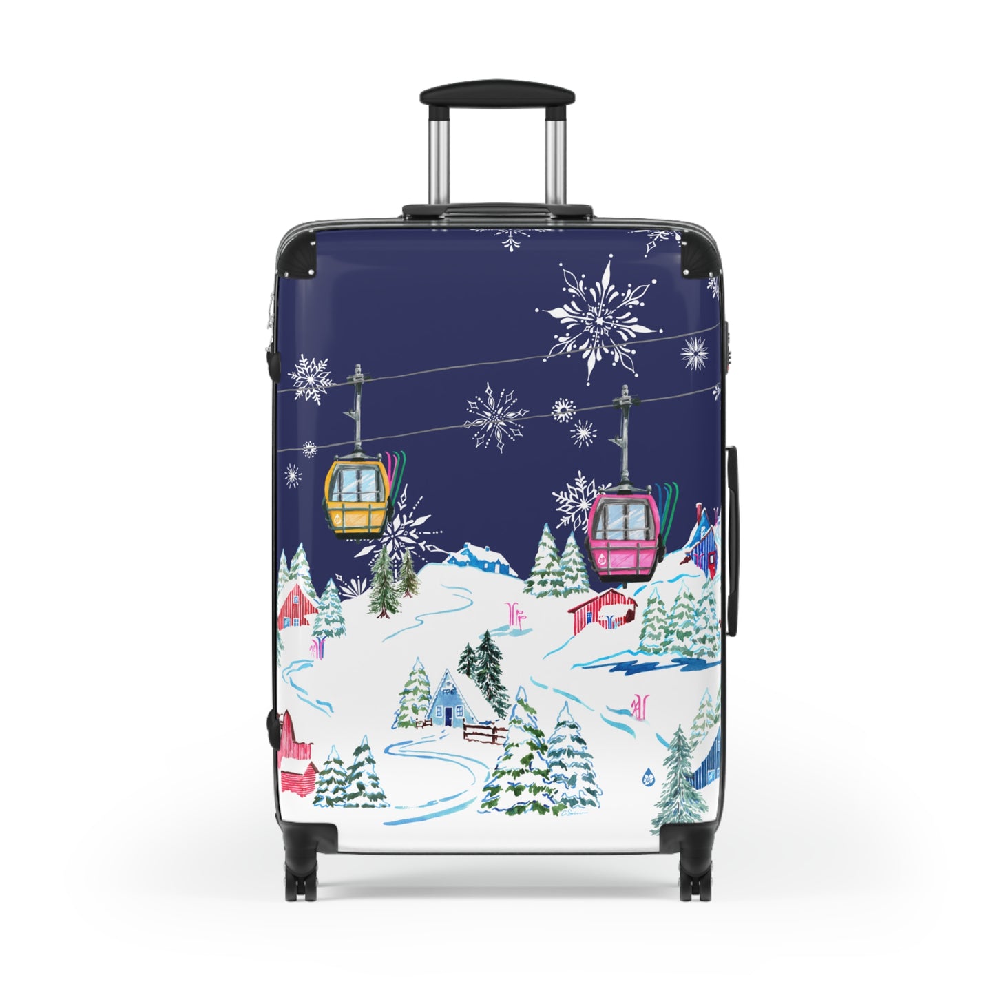 Ski Chalet Suitcase