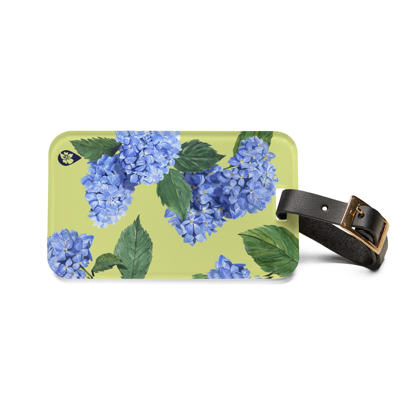 Hydrangea Luggage Tag