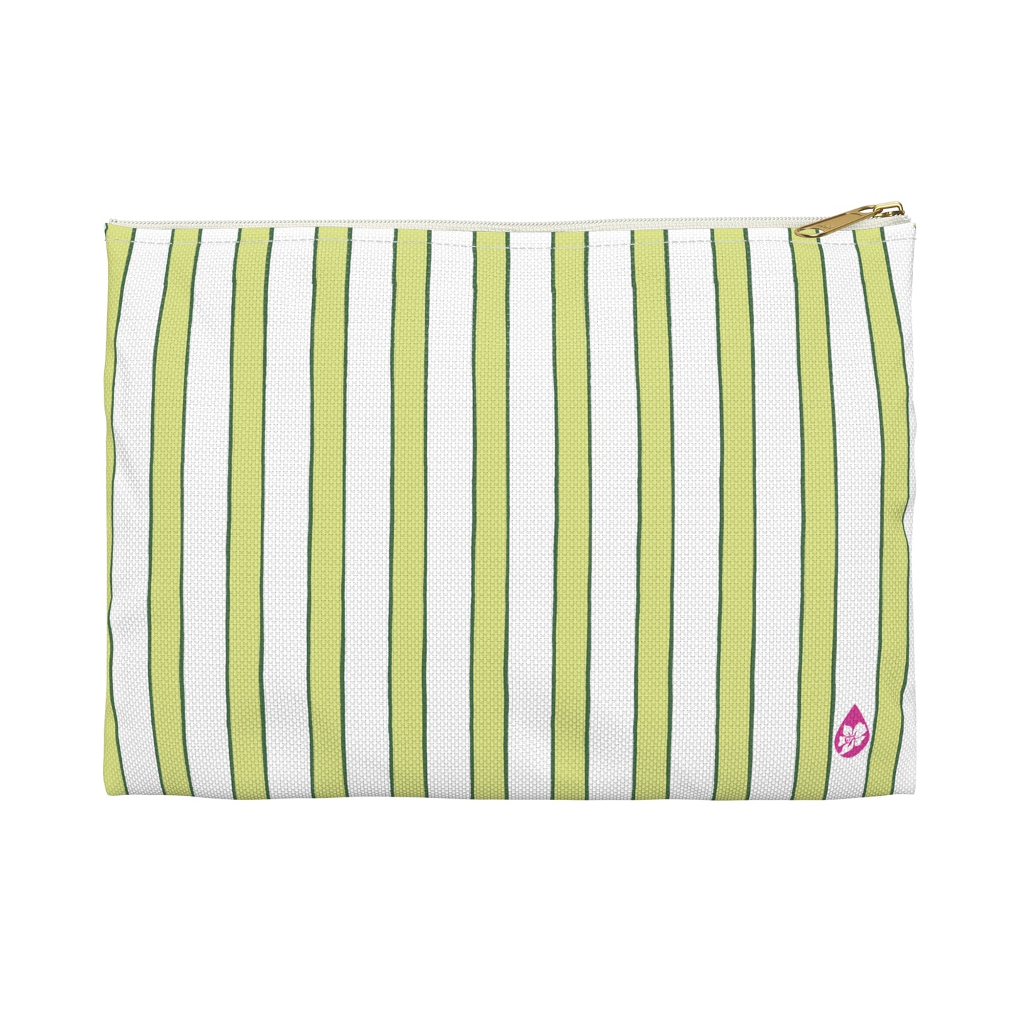 Prep Stripe Zip Pouch