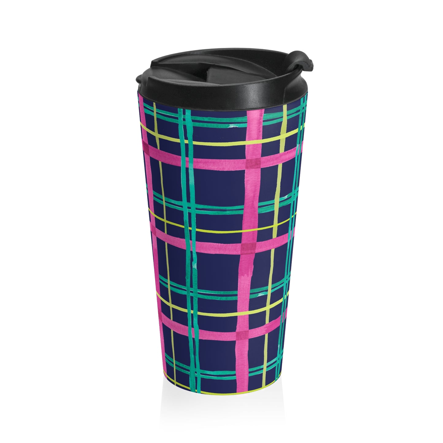Alpine Plaid Travel Mug