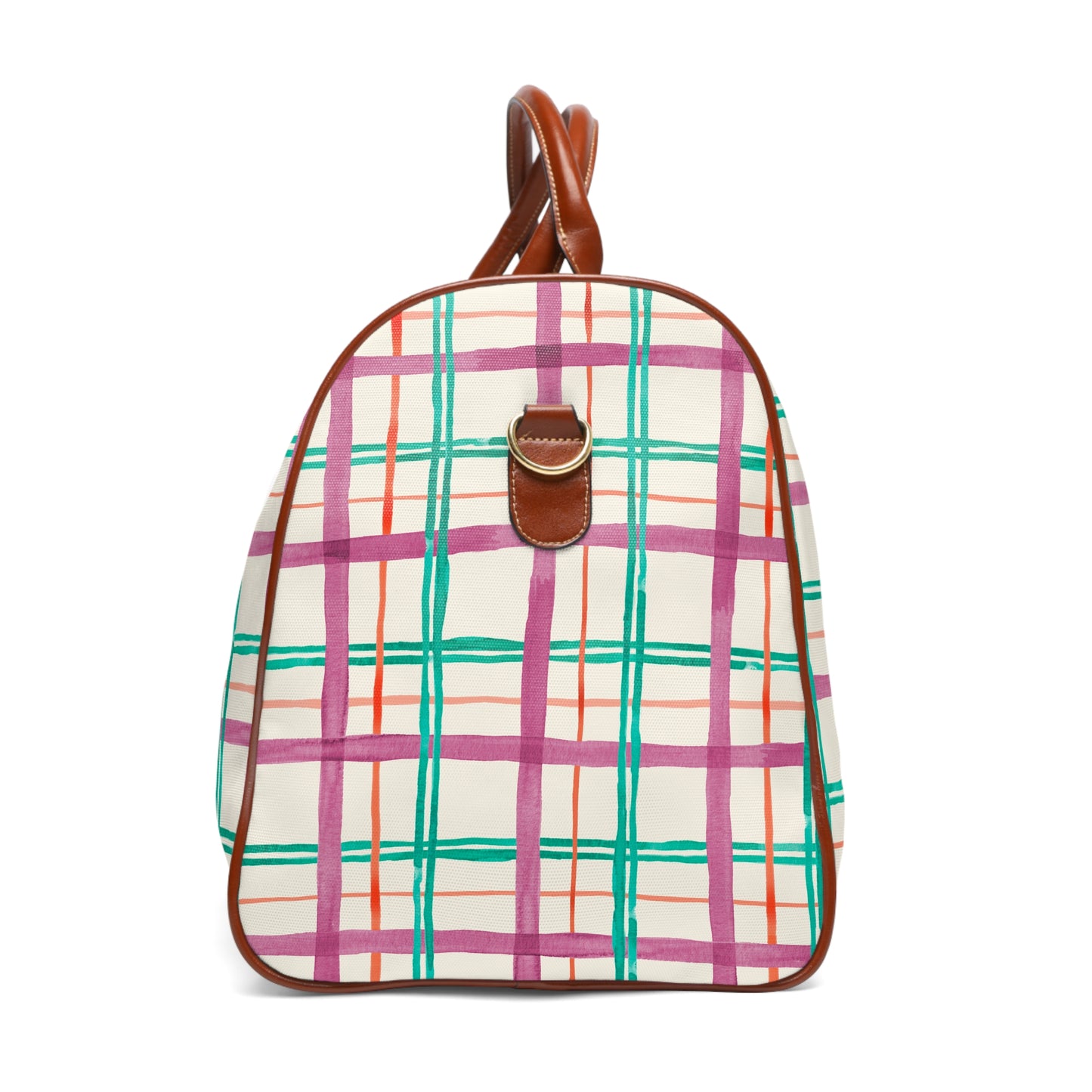 Alpine Plaid Waterproof Travel Bag