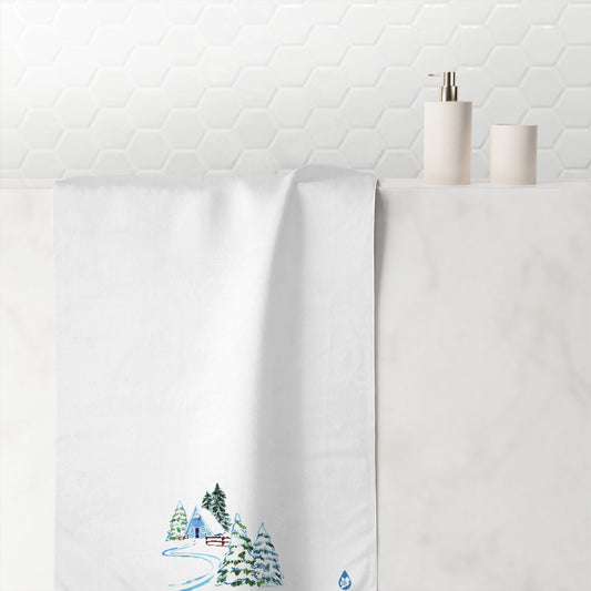 Ski Chalet Mink-Cotton Towel