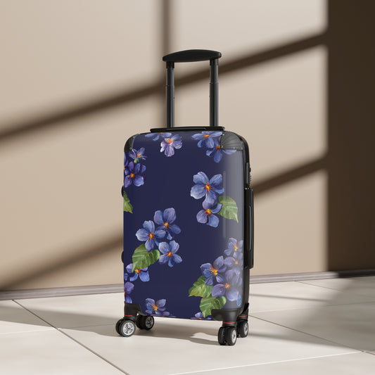 Violets Are Blue Suitcase