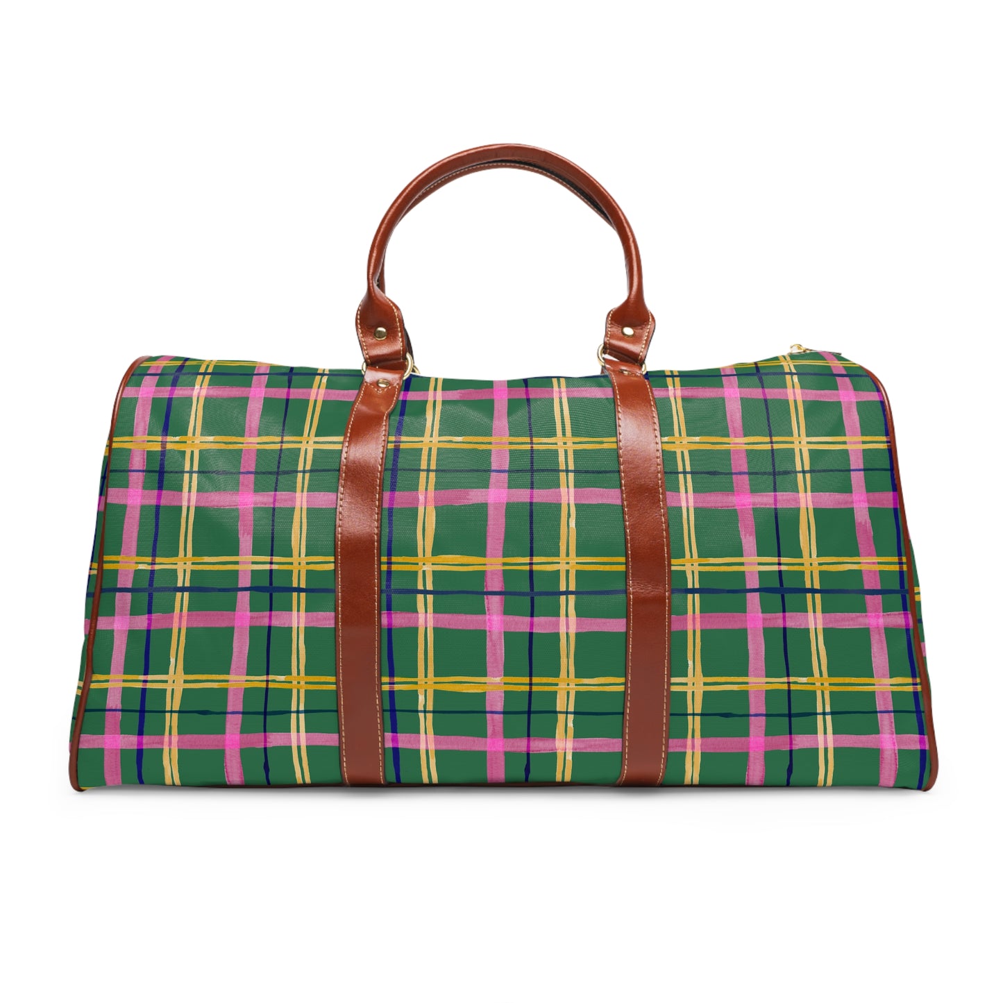 Alpine Plaid Waterproof Travel Bag