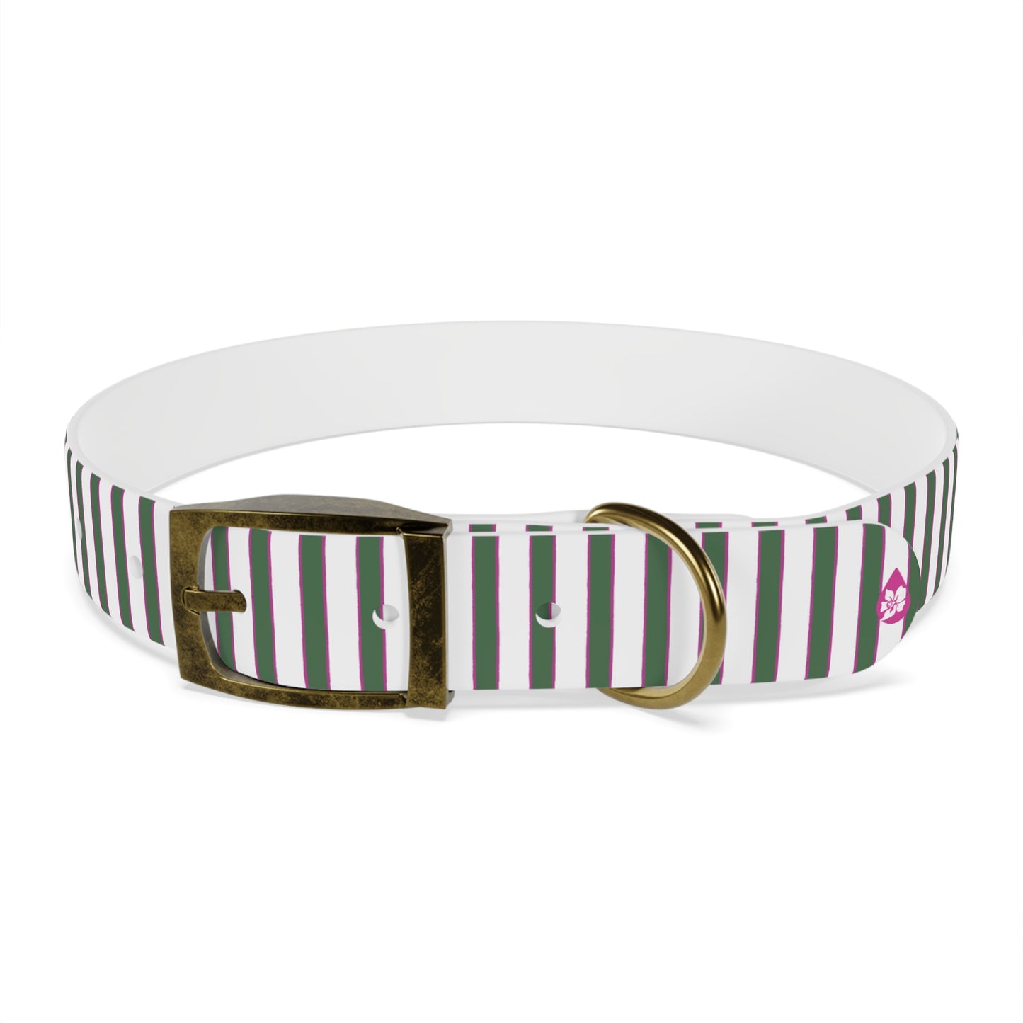 Prep Stripe Dog Collar