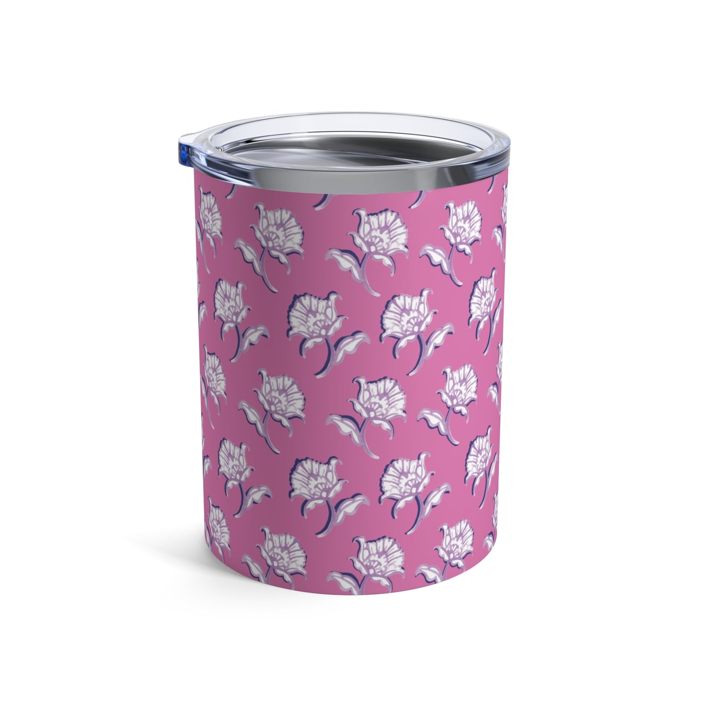 Watercolor Woodblock Tumbler 10oz