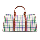 Alpine Plaid Waterproof Travel Bag