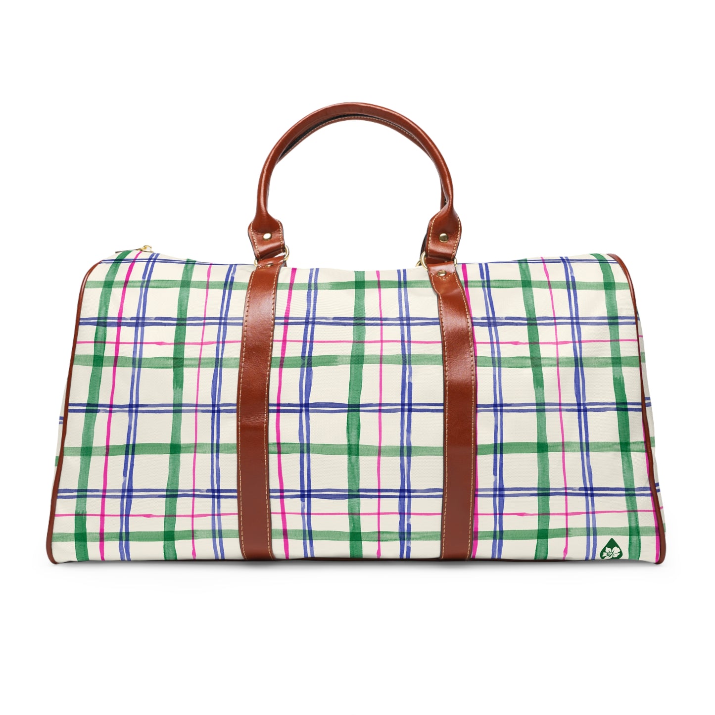 Alpine Plaid Waterproof Travel Bag