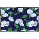 Hydrangea Lucite Tray