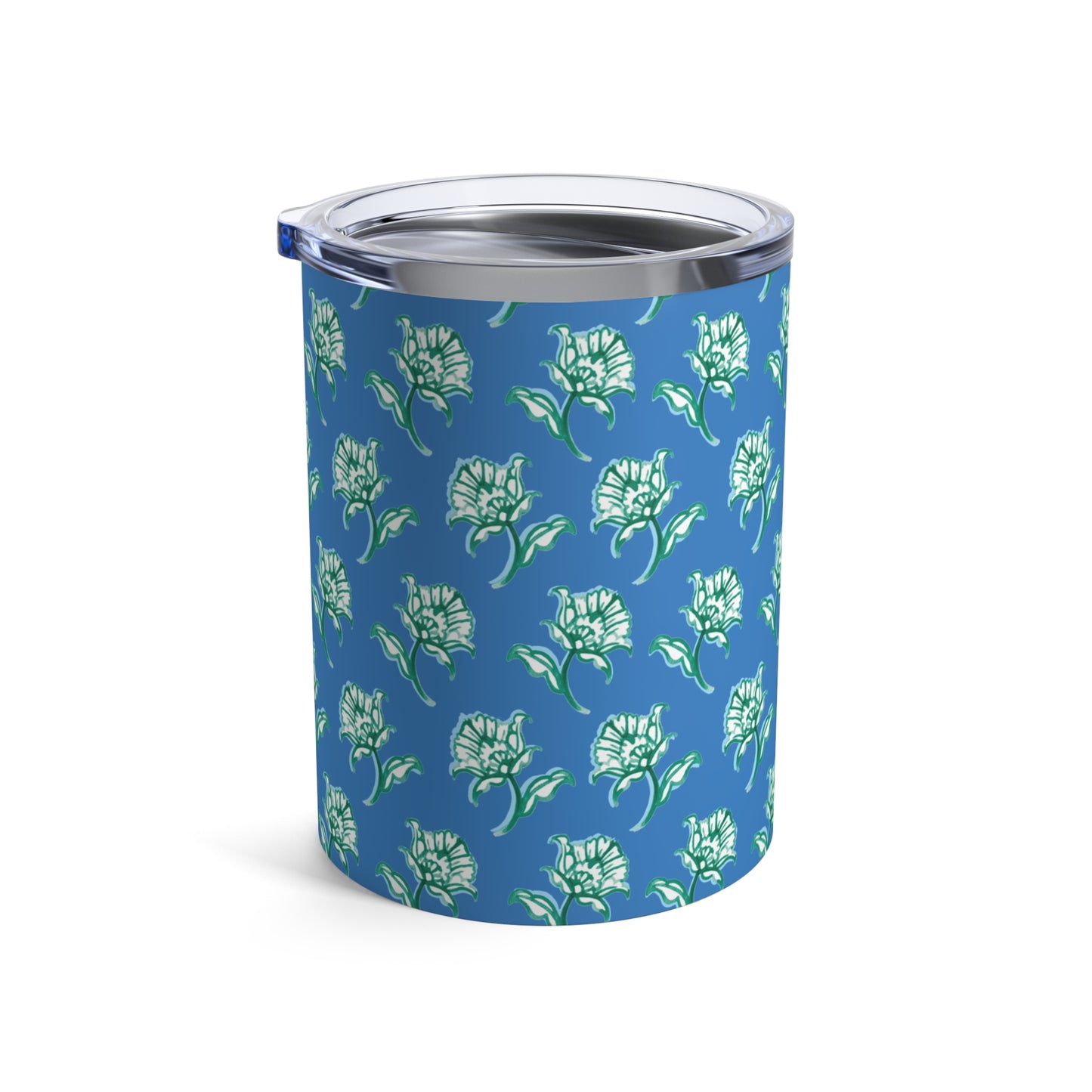 Watercolor Woodblock Tumbler 10oz