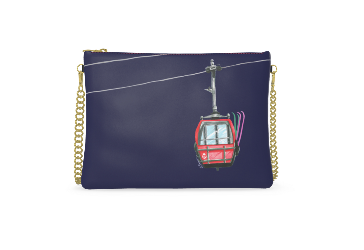 Slopeside Nappa Leather Crossbody Purse