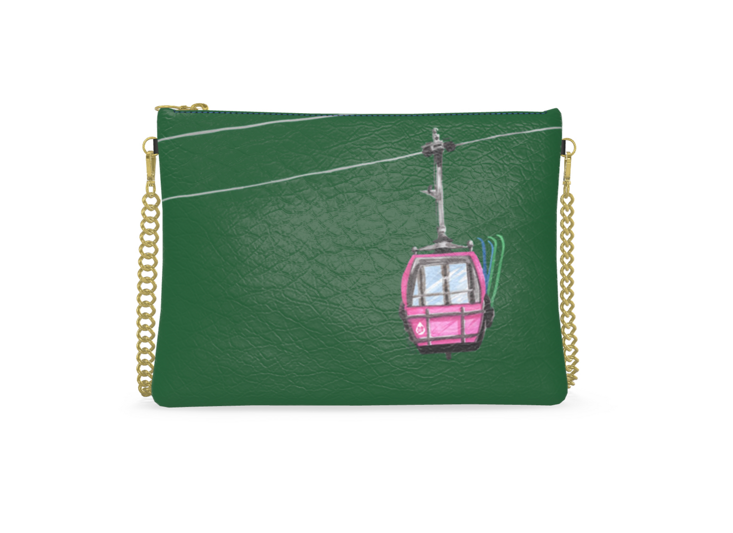 Slopeside Nappa Leather Crossbody Purse