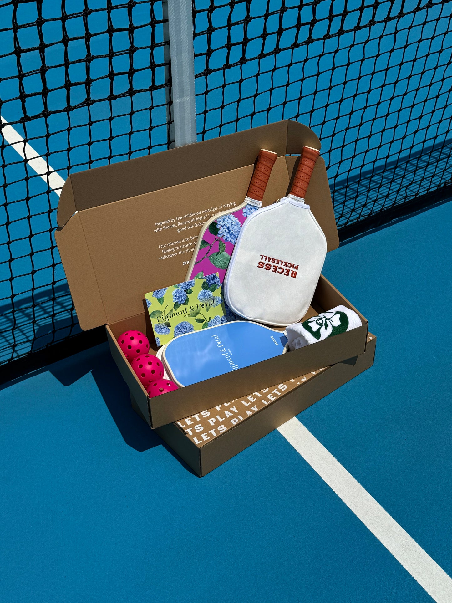 Pigment & Petal X Recess Pickleball Box Set