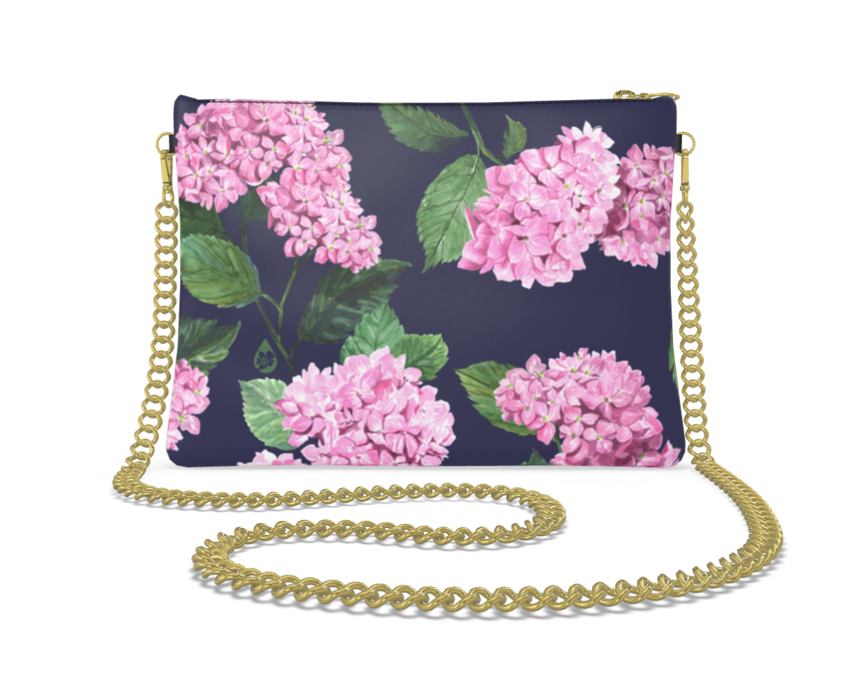 Hydrangea Crossbody Purse