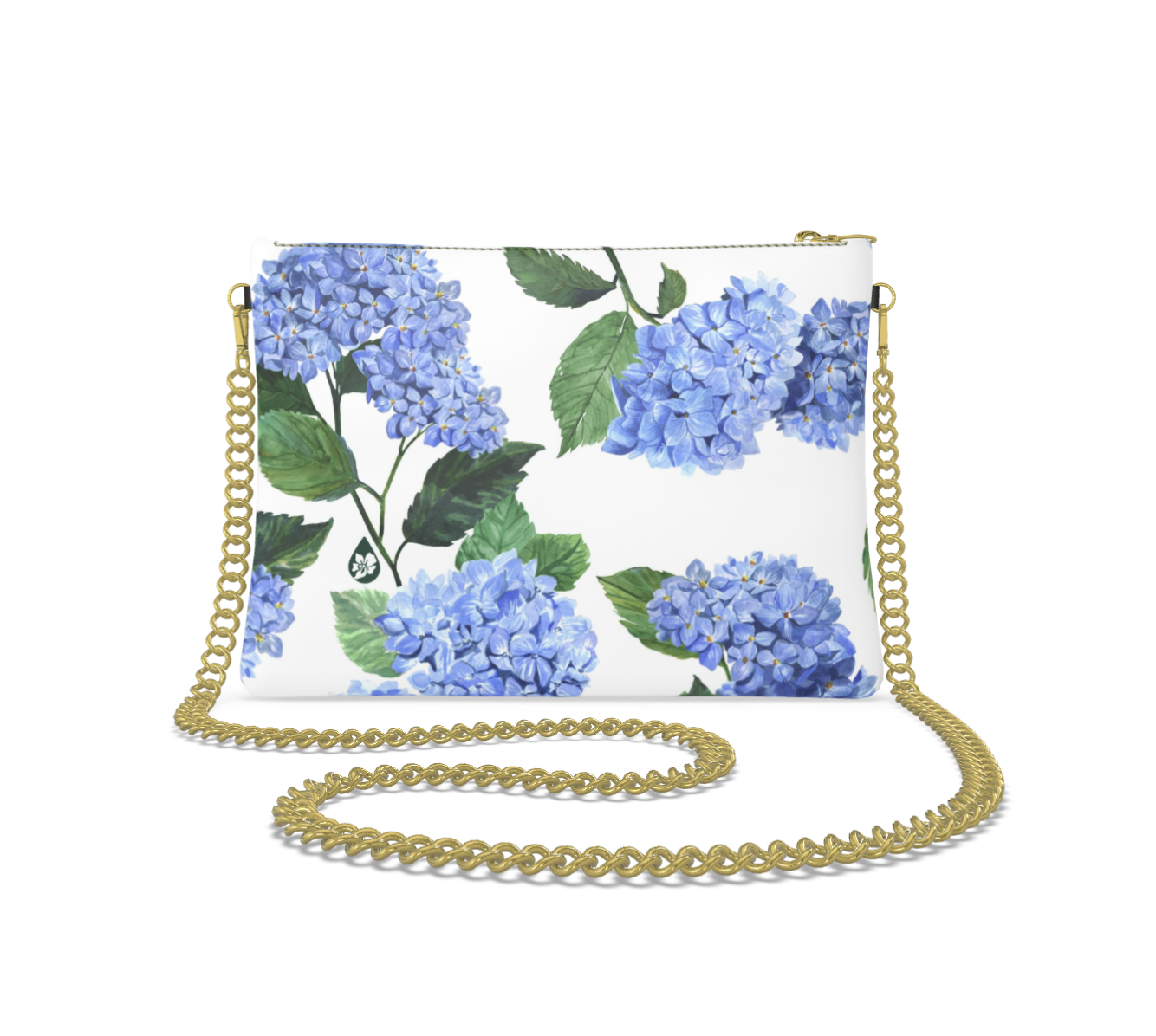 Hydrangea Crossbody Purse