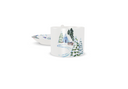 Ski Chalet Bone China Mug & Saucer