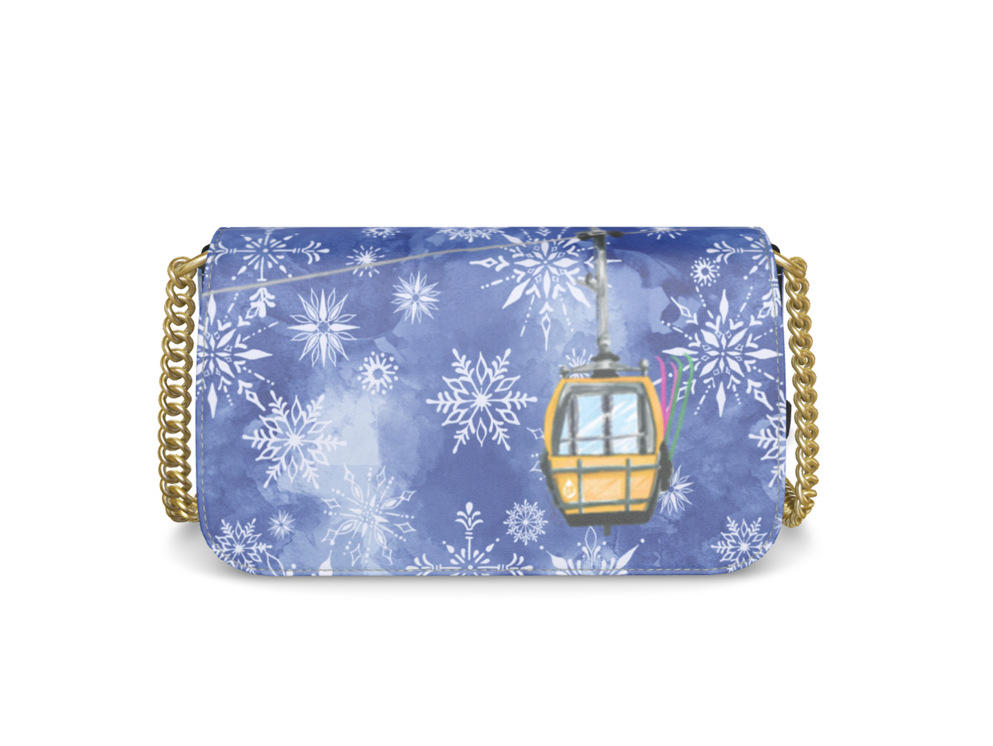 Freeze The Day Foldover Crossbody Bag