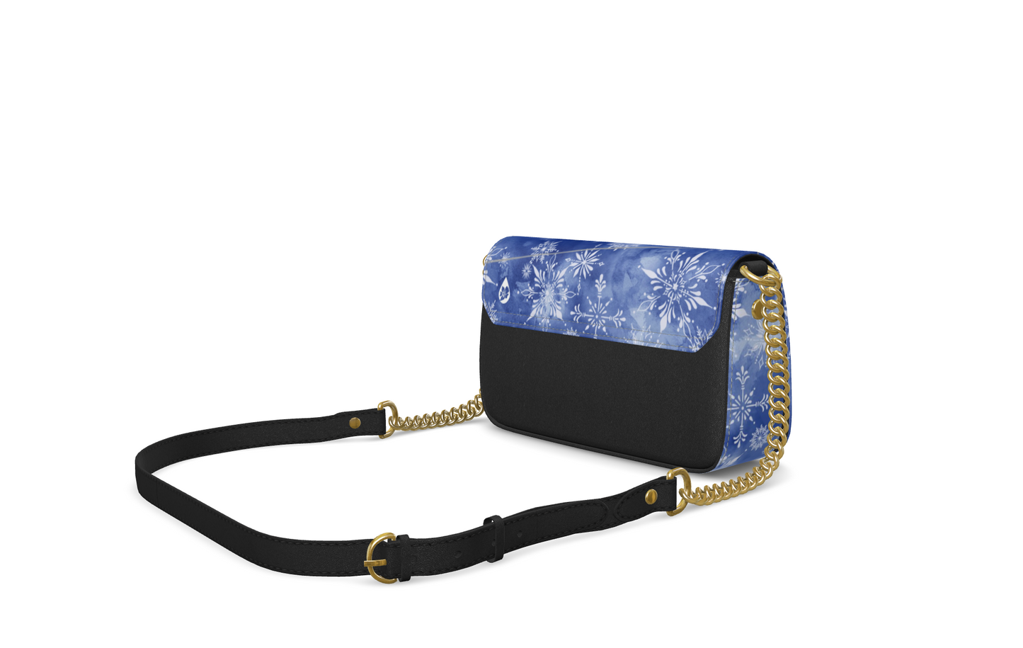 Freeze The Day Foldover Crossbody Bag