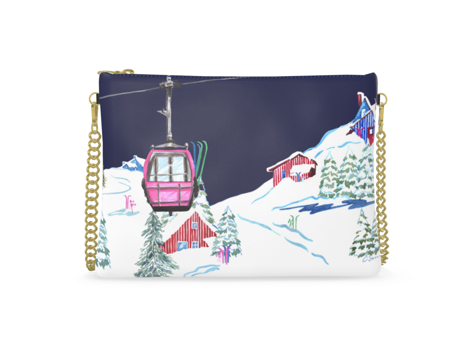 Snowbird Leather Crossbody Bag