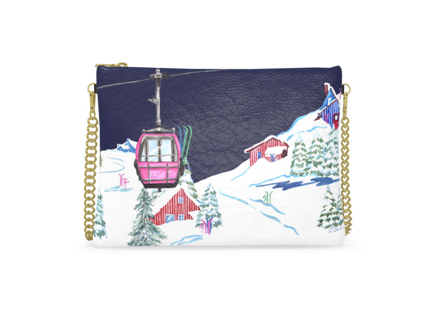 Snowbird Leather Crossbody Bag