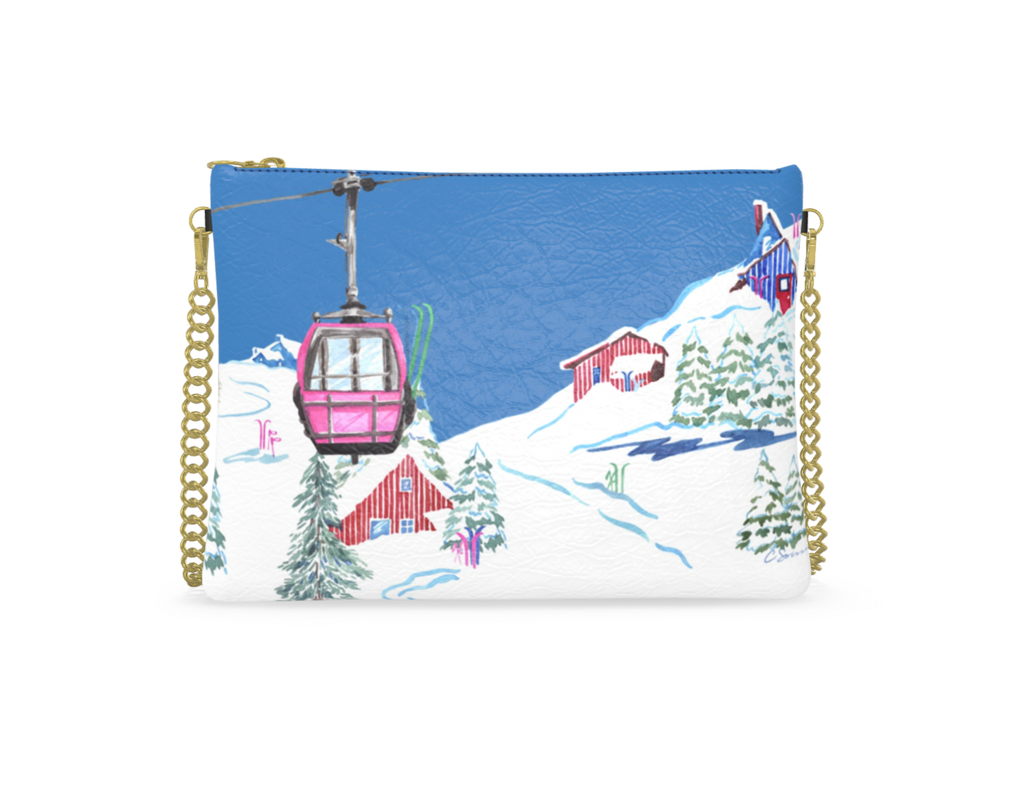 Snowbird Leather Crossbody Bag