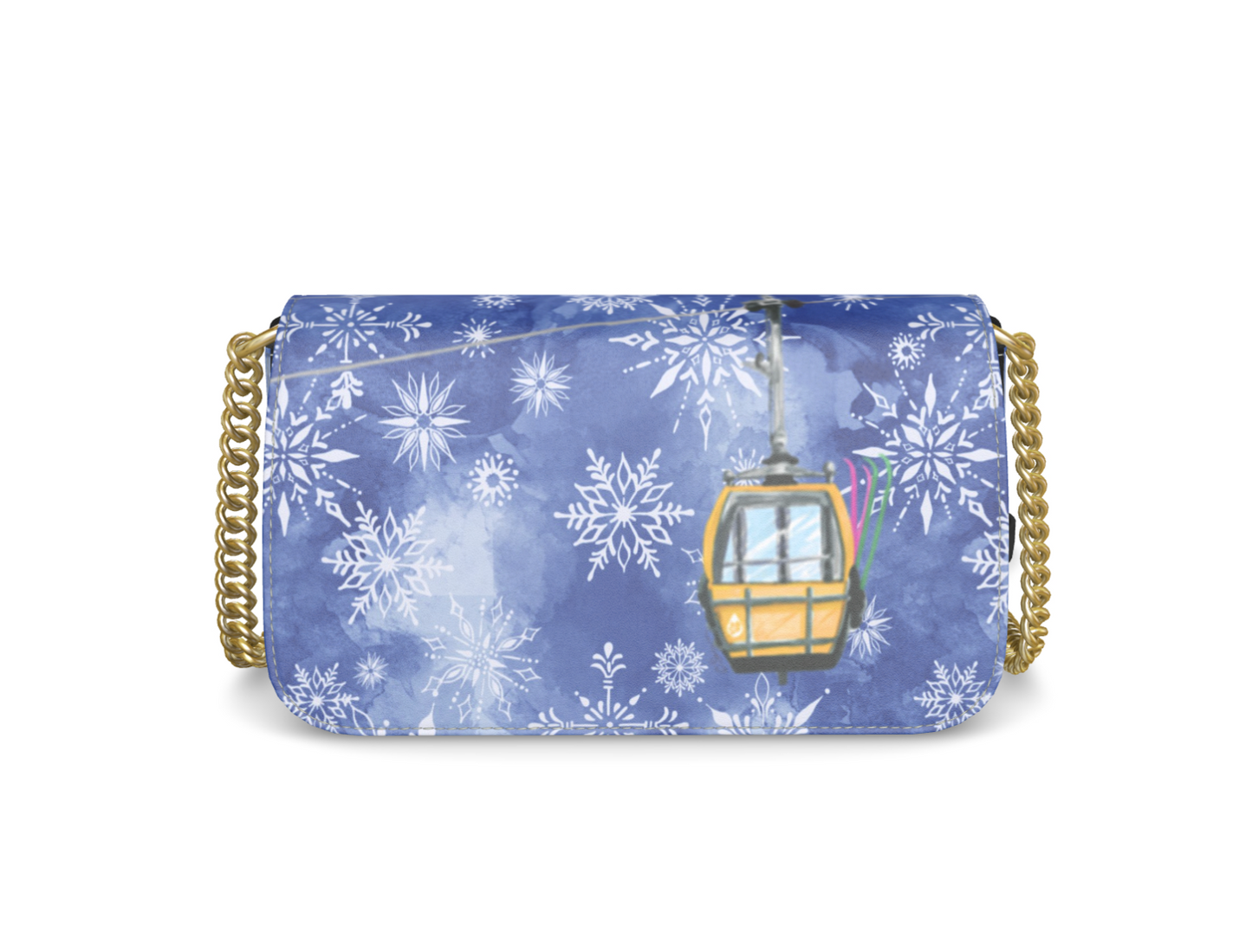 Freeze The Day Foldover Crossbody Bag