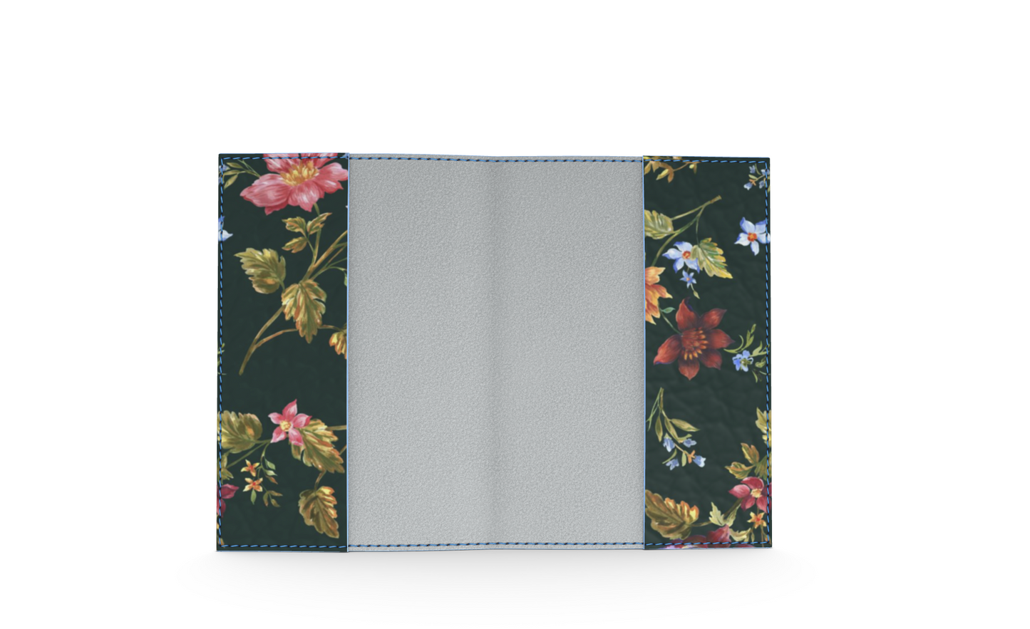 Midnight Bloom Passport Cover