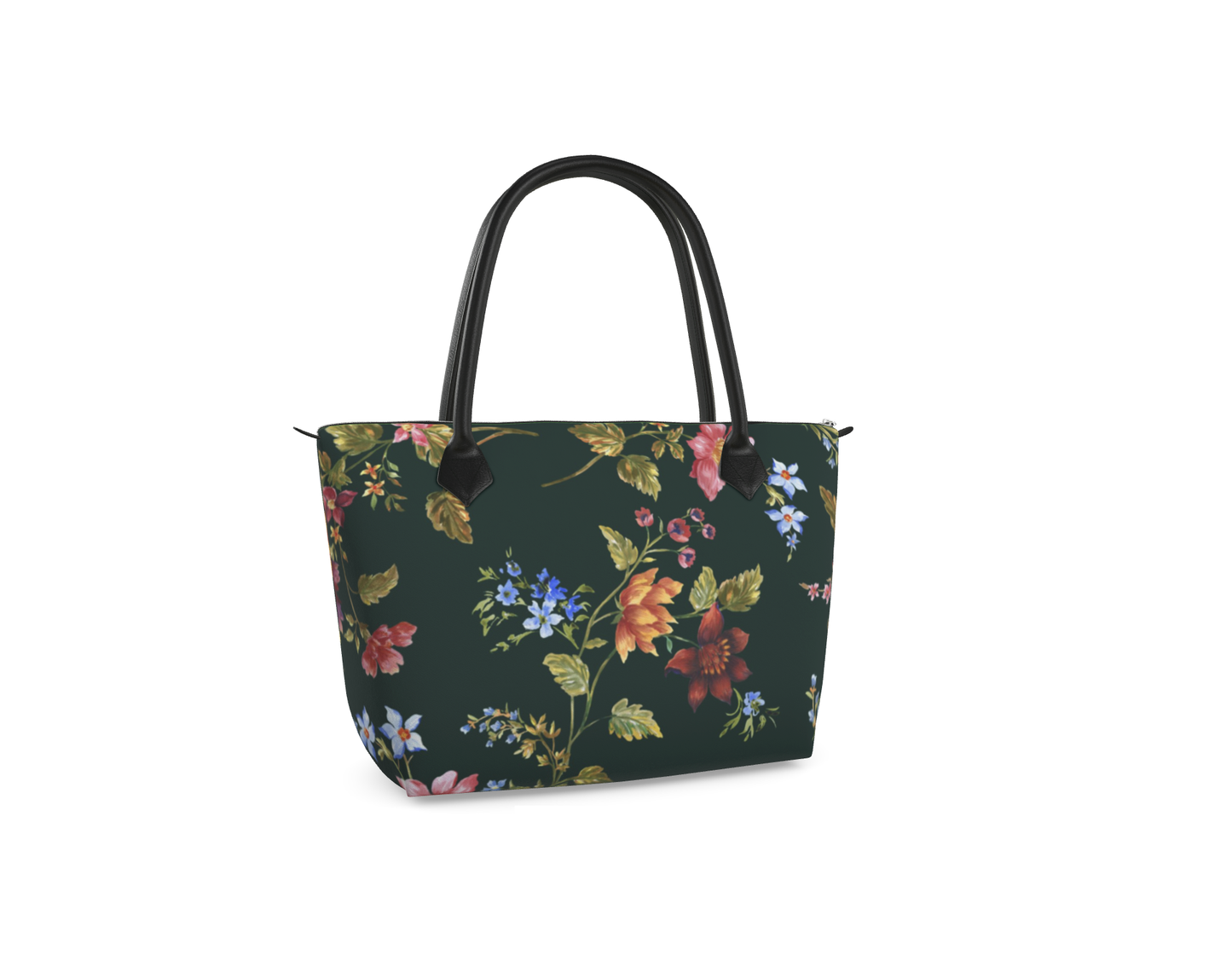 Midnight Bloom Satin