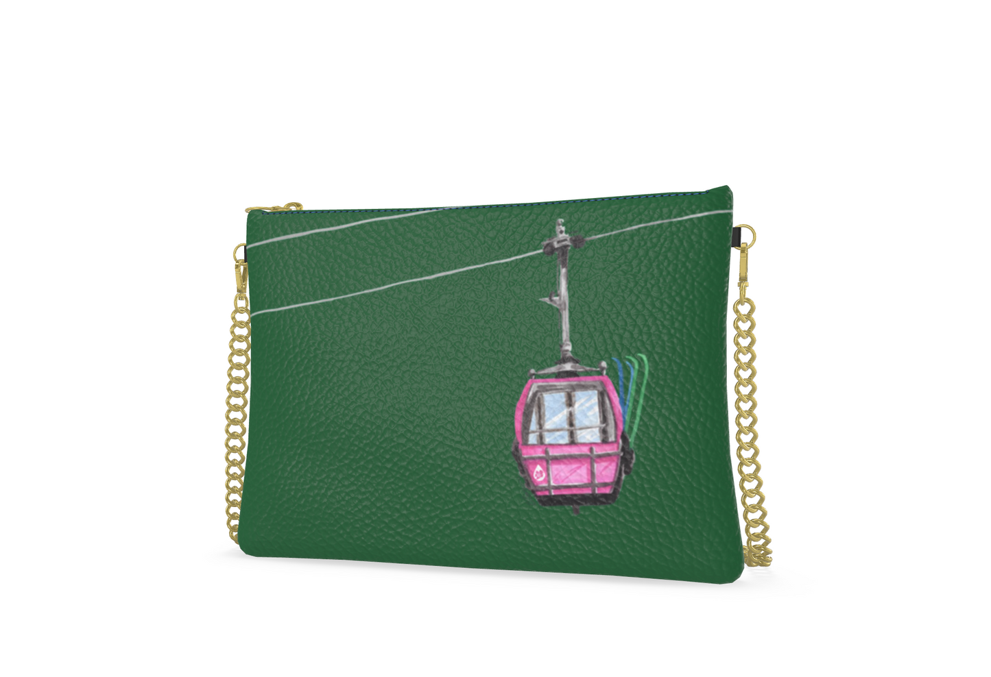 Slopeside Nappa Leather Crossbody Purse