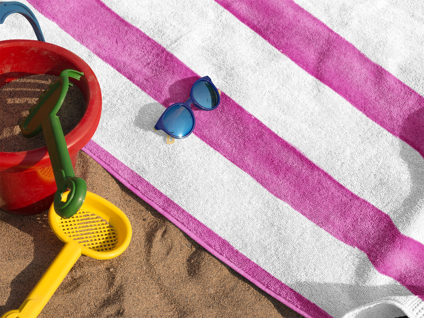 PAINTED STRIPE BEACH TOWEL