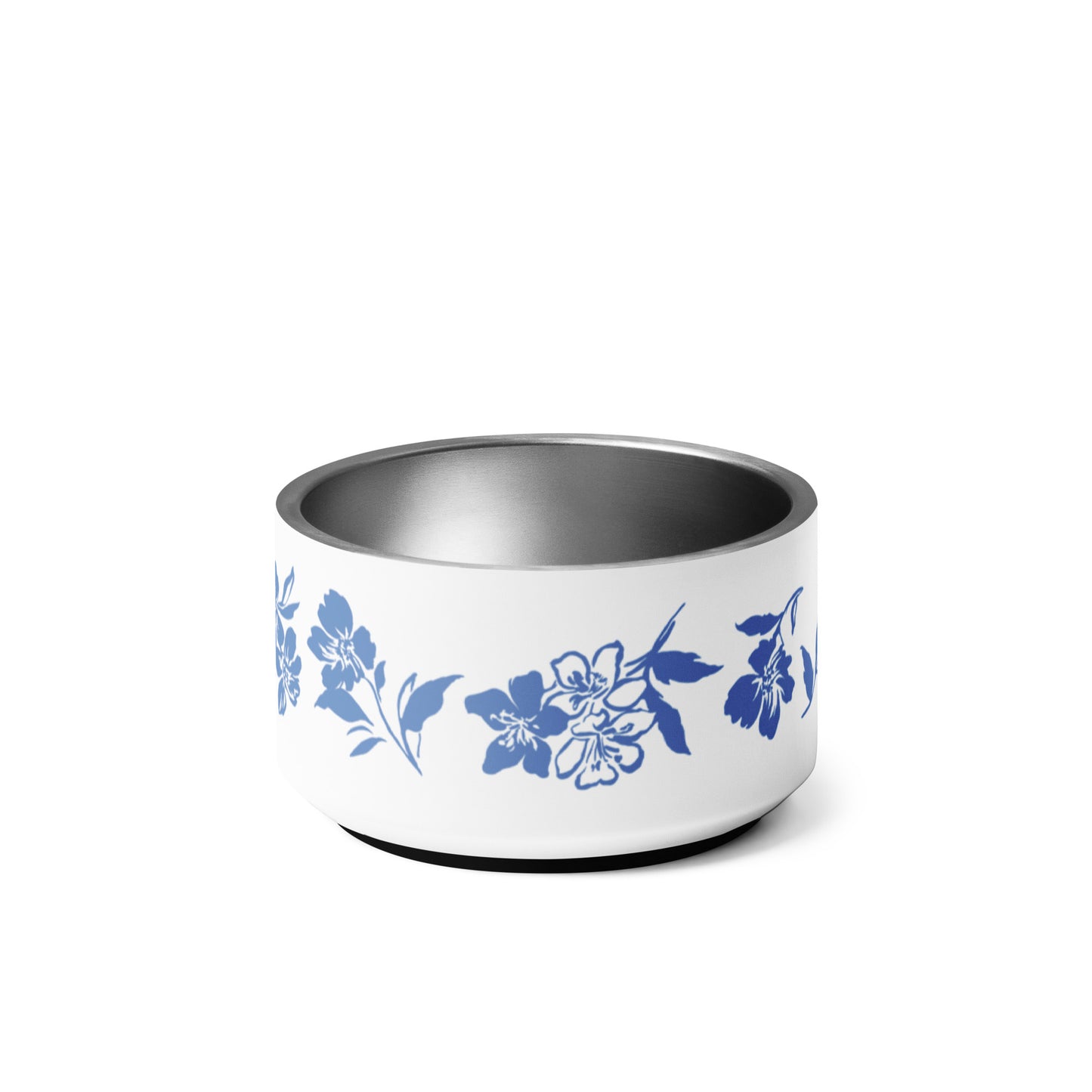 Inky Floral Pet bowl